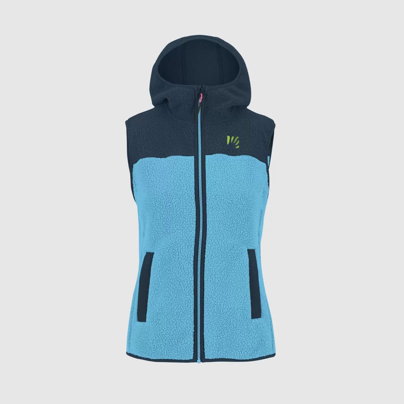 Ski Mountaineering | Climbing | Karpos 80'S HOODIE W VEST BLUE ATOLL/MIDNIGHT