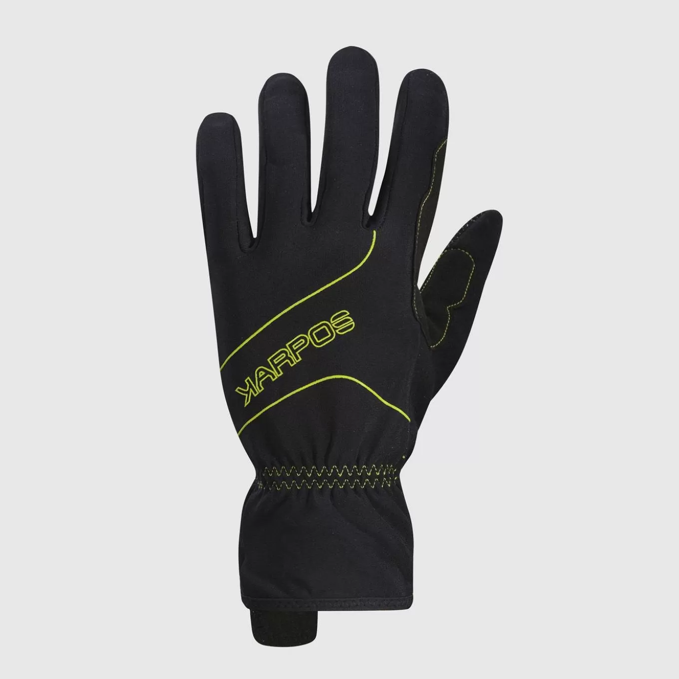 Winter | Skimo Touring | Karpos ALAGNA GLOVE BLACK/KIWI COLADA