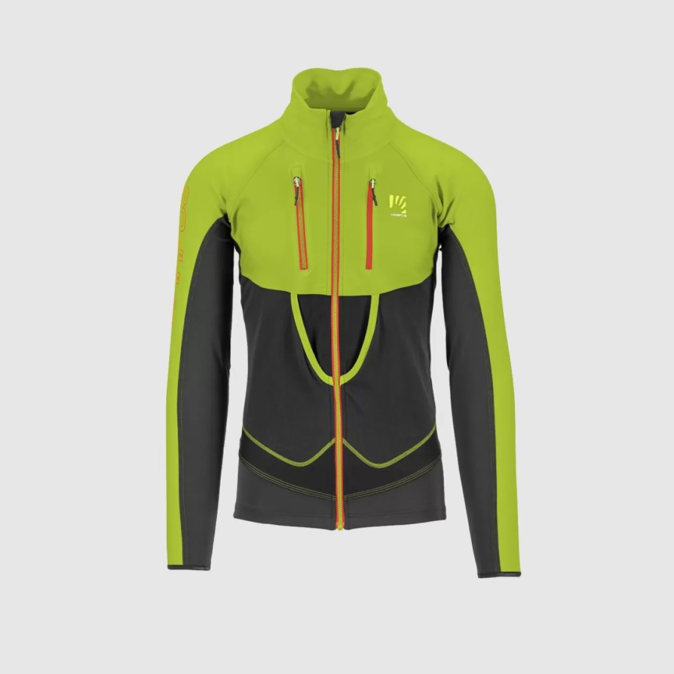 Outlet | Winter | Karpos ALAGNA LITE JACKET BLACK/LIME GREEN