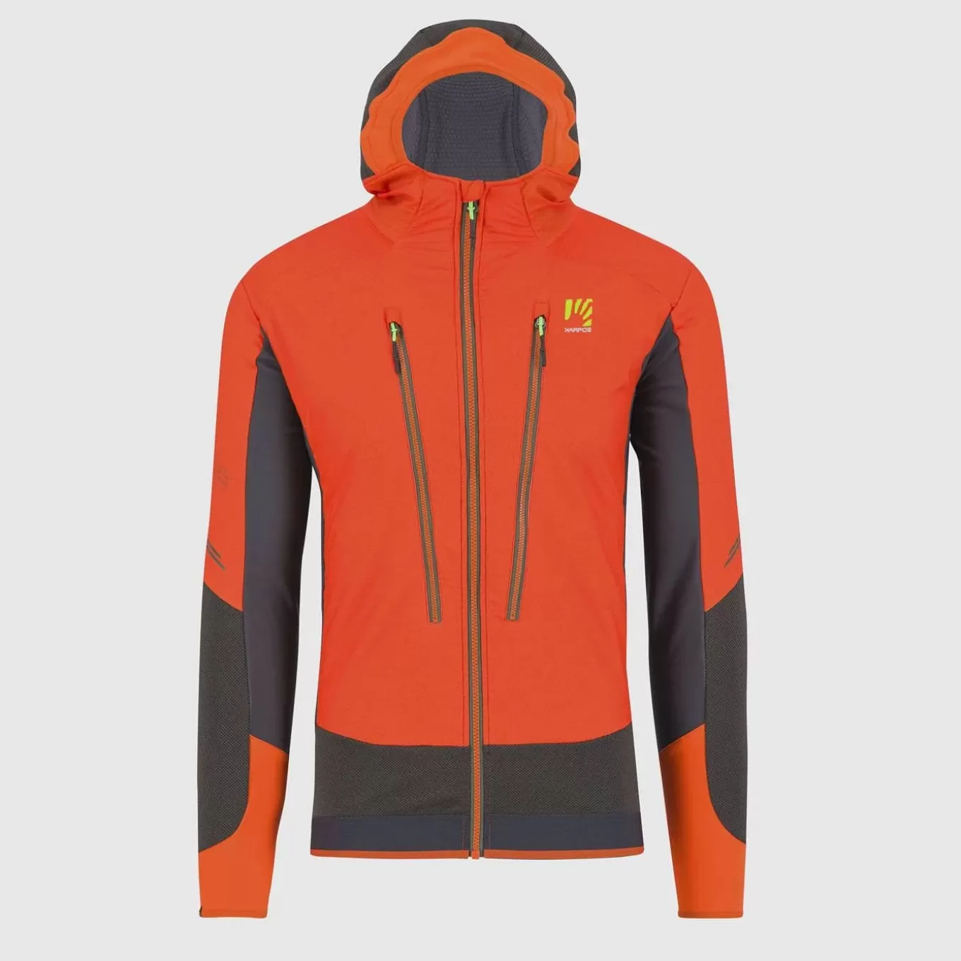 Winter | Skimo Dynamic | Karpos ALAGNA PLUS EVO JACKET SPICY ORANGE/BLACK SAND