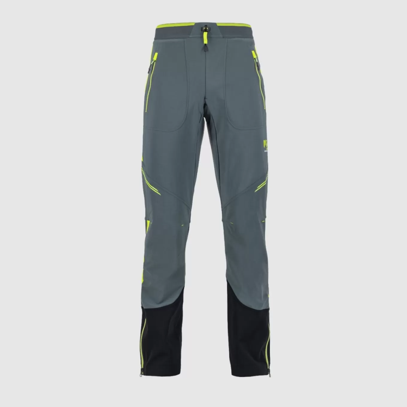 Outlet | Winter | Karpos ALAGNA PLUS EVO PANTS DARK SLATE/LIME GREEN