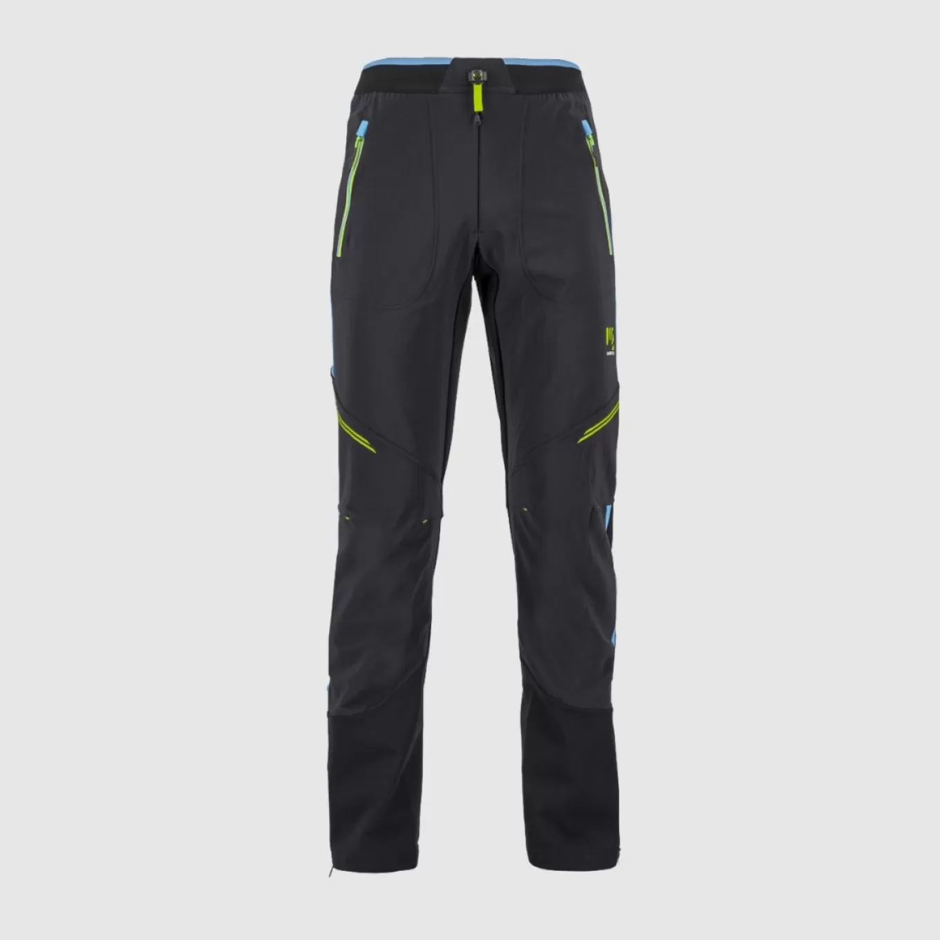 Outlet | Winter | Karpos ALAGNA PLUS EVO PANTS BLACK/BLUE JEWEL