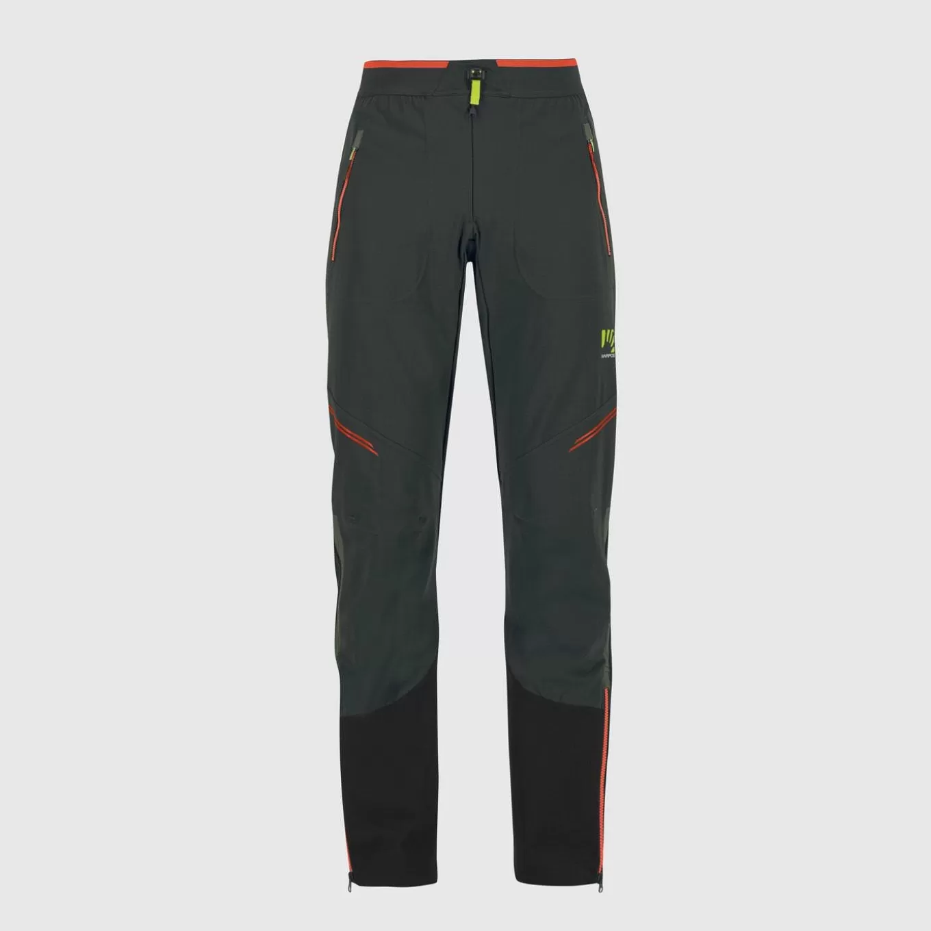 Winter | Skimo Dynamic | Karpos ALAGNA PLUS EVO PANTS BLACK SAND/SPICY ORANGE