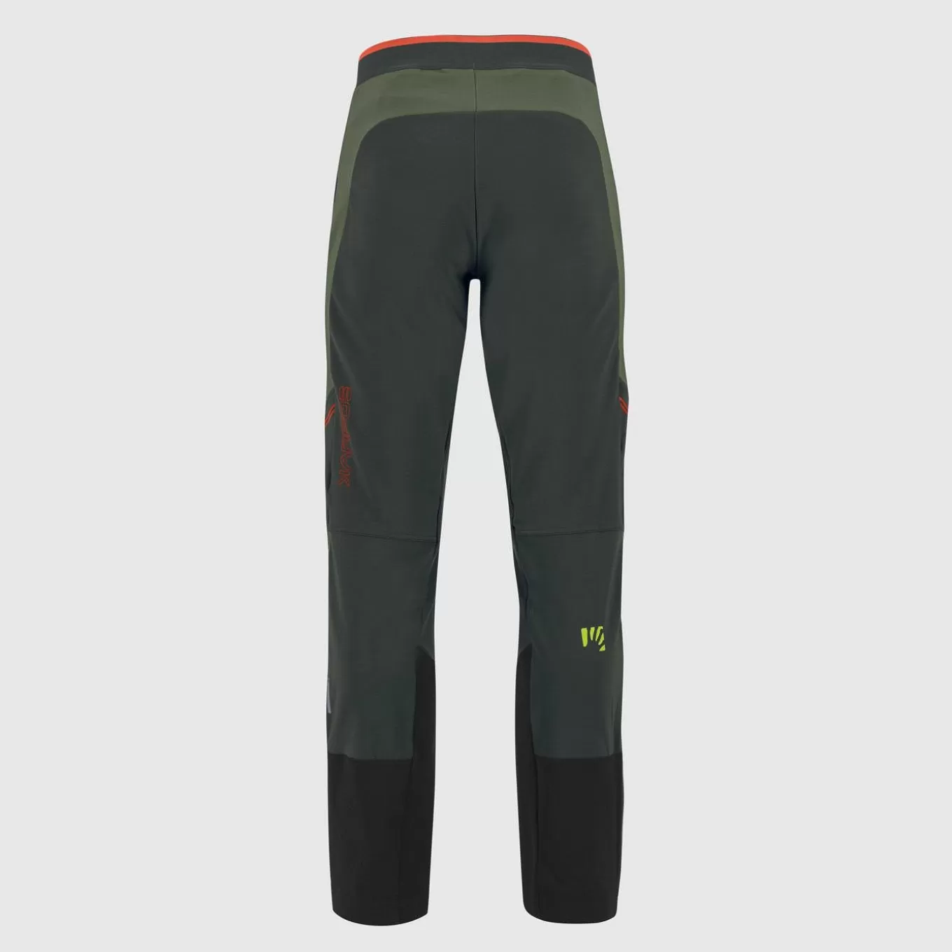 Winter | Skimo Dynamic | Karpos ALAGNA PLUS EVO PANTS BLACK SAND/SPICY ORANGE