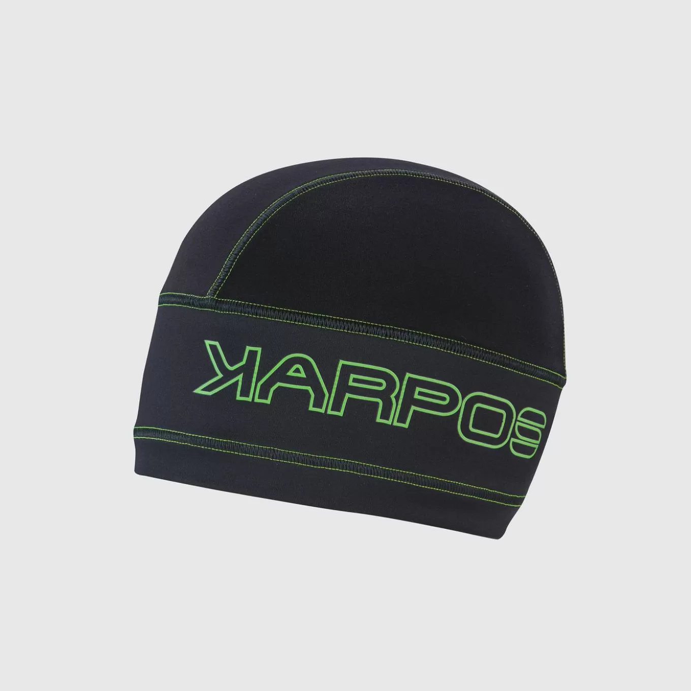 Winter | Skimo Touring | Karpos ALAGNA WS CAP BLACK GREEN FLUO