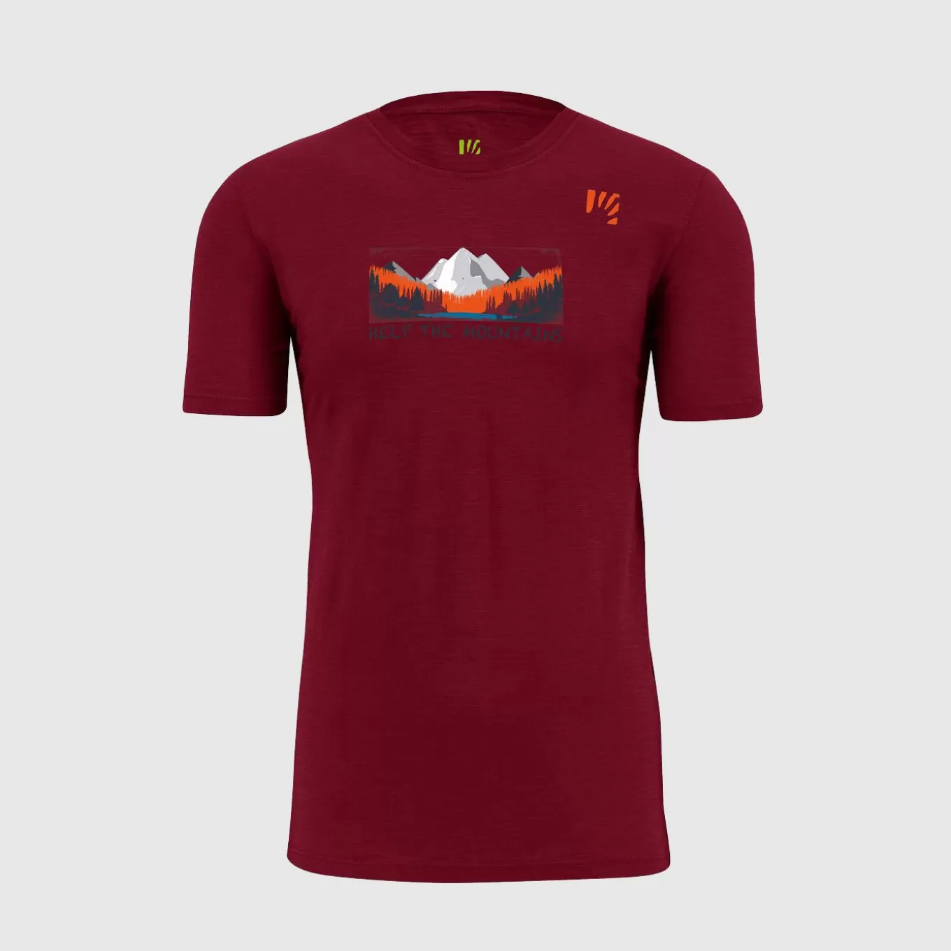 Lifestyle | Climbing | Karpos AMBRETTA T-SHIRT POMEGRANATE