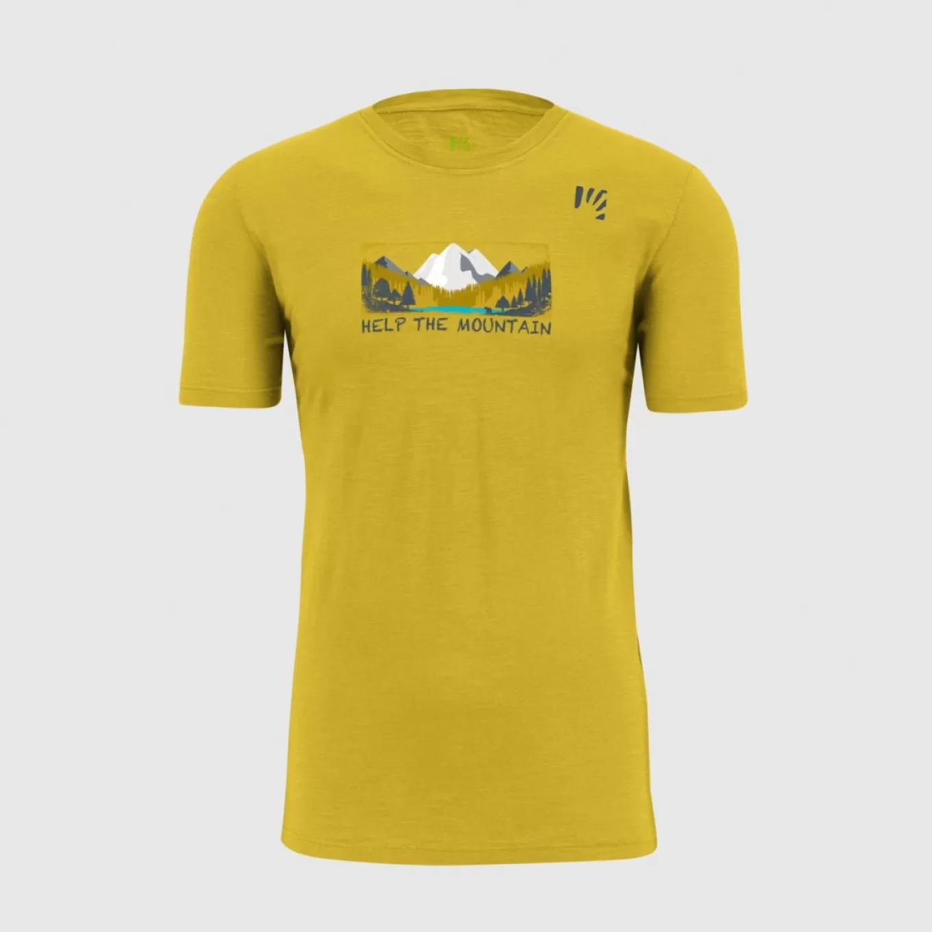 Lifestyle | Climbing | Karpos AMBRETTA T-SHIRT LEMON CURRY