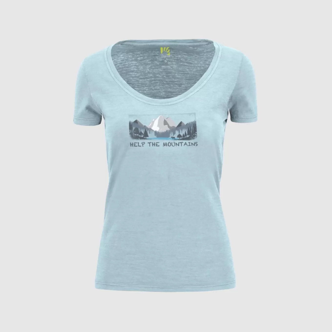 Outlet | Lifestyle | Karpos AMBRETTA W T-SHIRT AQUAMARINE