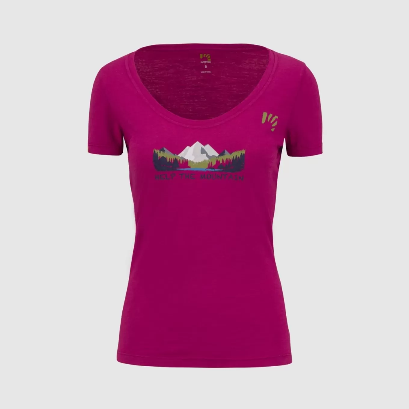 Outlet | Lifestyle | Karpos AMBRETTA W T-SHIRT CHERRIES JUBILEE