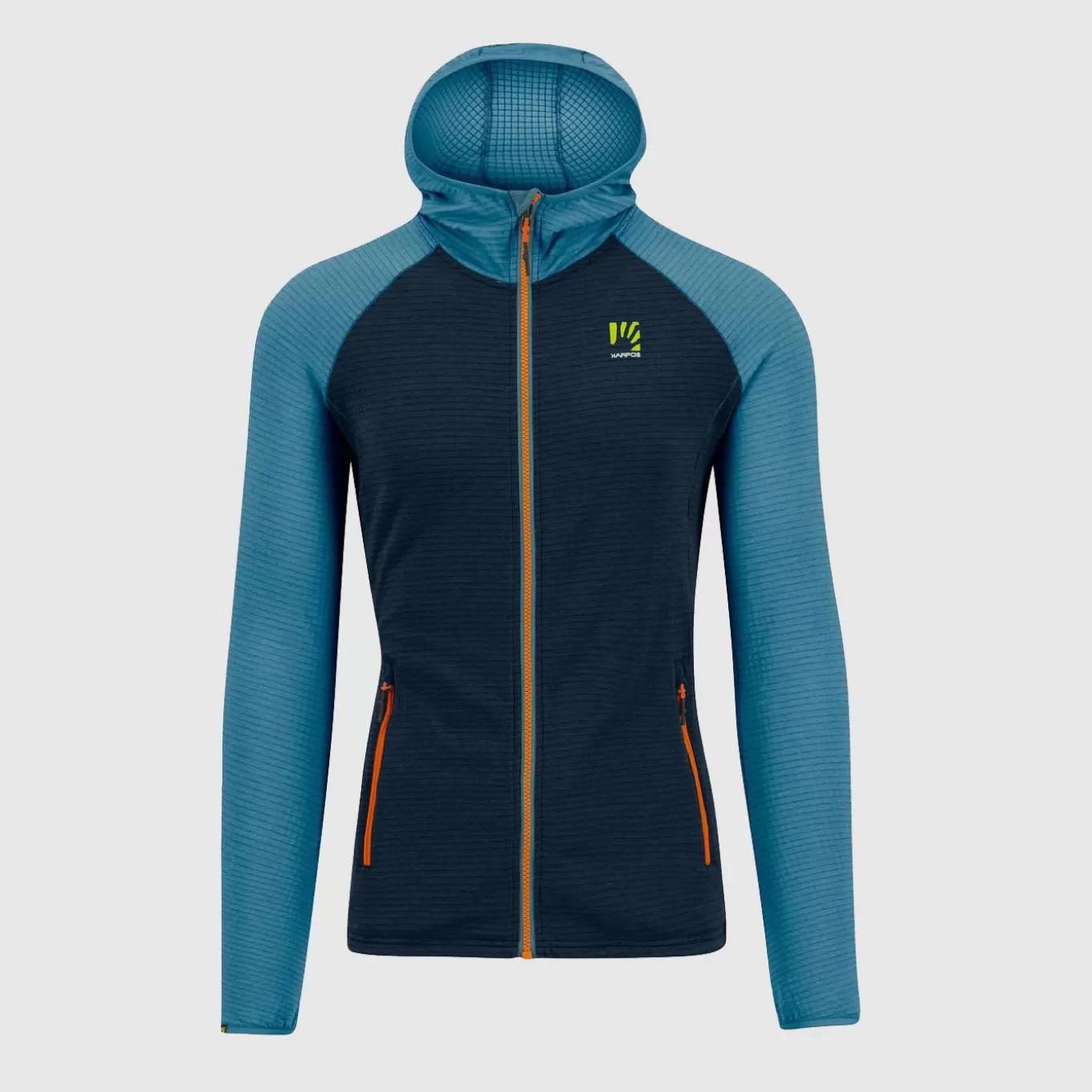 Alpine & Climbing | Mountaineering | Karpos AMBRIZZOLA FULL-ZIP HOODIE OUTER SPACE/LARKSPUR