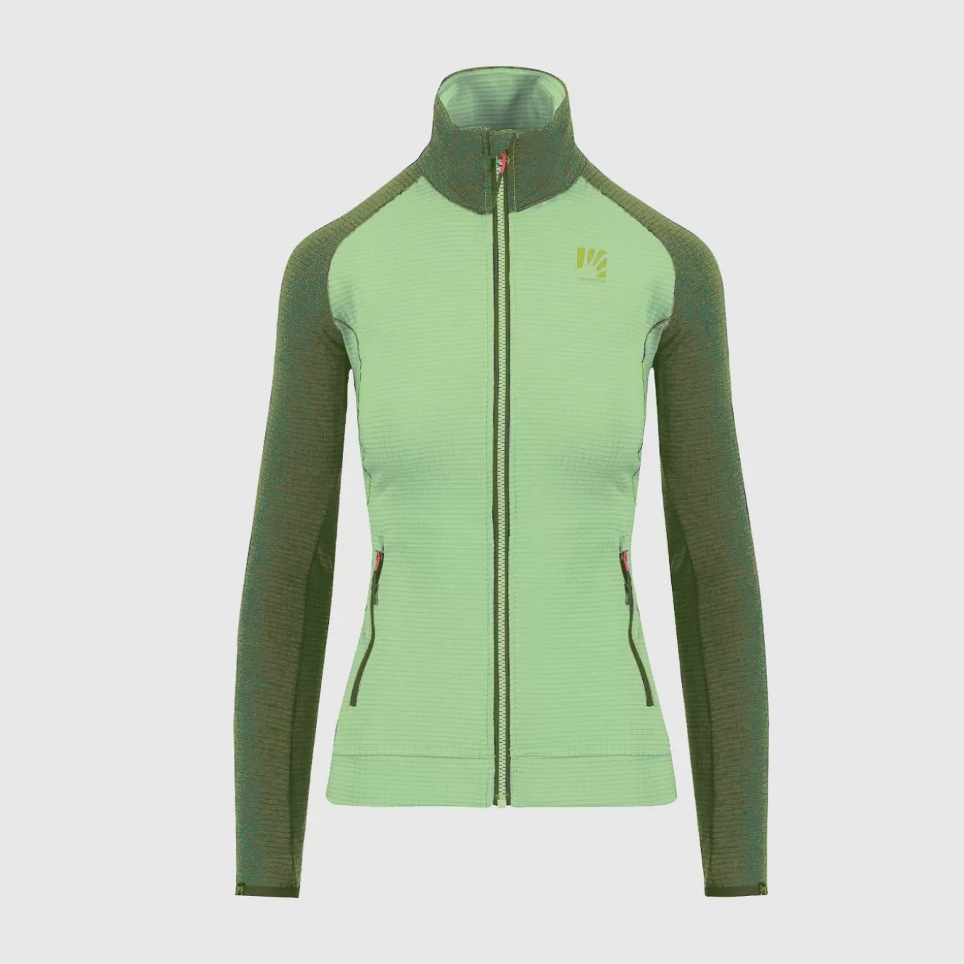 Mountaineering | Climbing | Karpos AMBRIZZOLA W FULL ZIP ARCADIAN GREEN/CEDAR GREEN