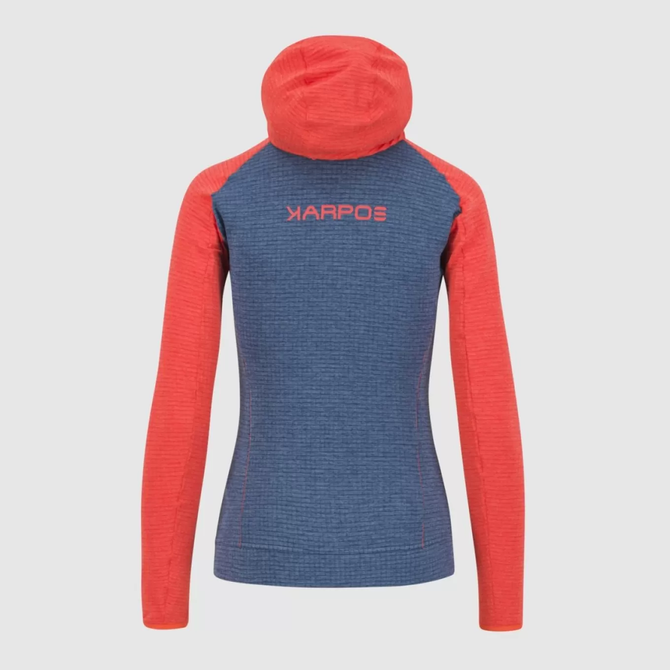 Mountaineering | Climbing | Karpos AMBRIZZOLA W FULL-ZIP HOODIE VINTAGE INDIGO/HOT CORAL