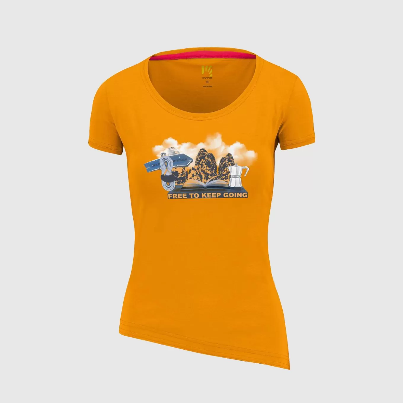 Lifestyle | Climbing | Karpos ANEMONE EVO W T-SHIRT RADIANT YELLOW