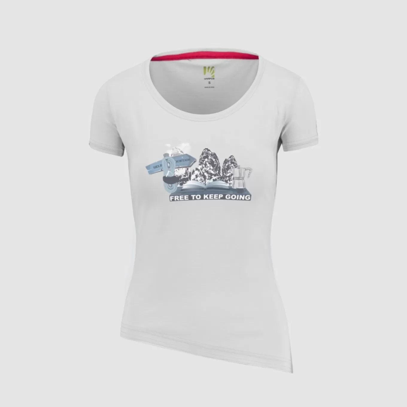 Lifestyle | Climbing | Karpos ANEMONE EVO W T-SHIRT WHITE