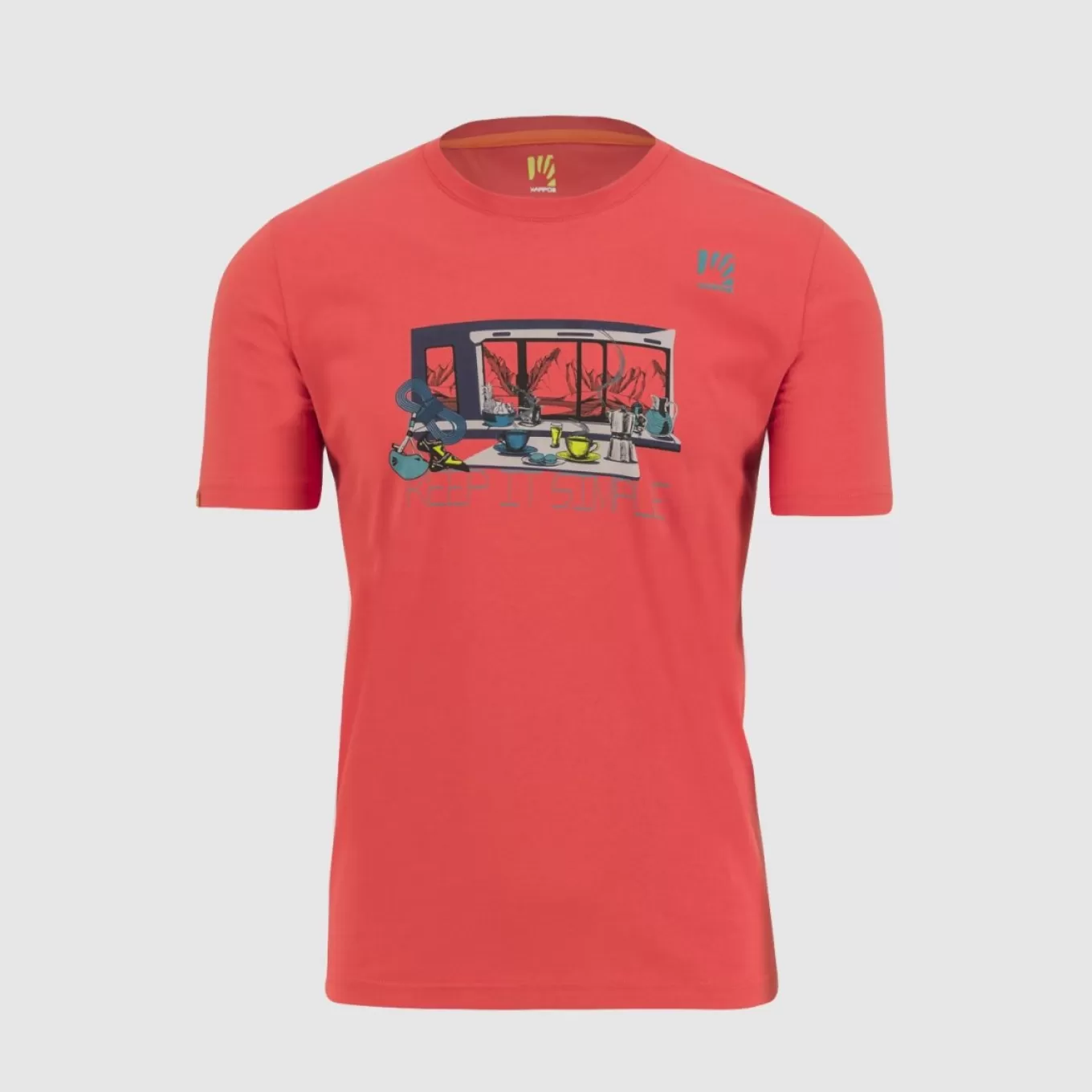 Outlet | Lifestyle | Karpos ANEMONE T-SHIRT PAPRIKA