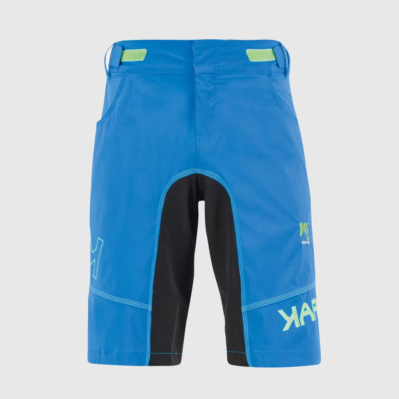 Mountain Biking | Shorts | Karpos BALLISTIC EVO SHORTS INDIGO B./BLACK/GREEN FLUO