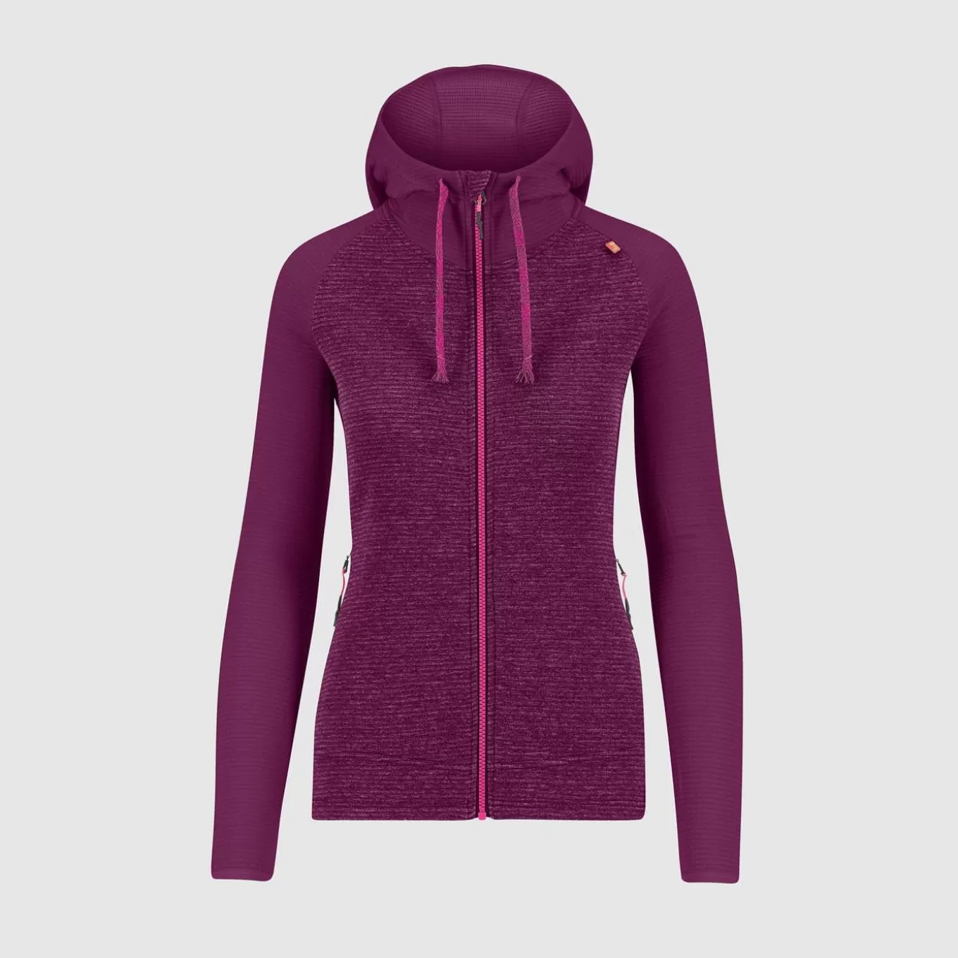 Lifestyle | Climbing | Karpos CAMOSCIO W FULL ZIP HOODIE BOYSENBERRY