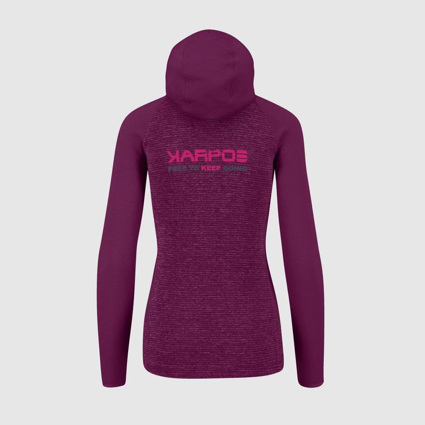 Lifestyle | Climbing | Karpos CAMOSCIO W FULL ZIP HOODIE BOYSENBERRY