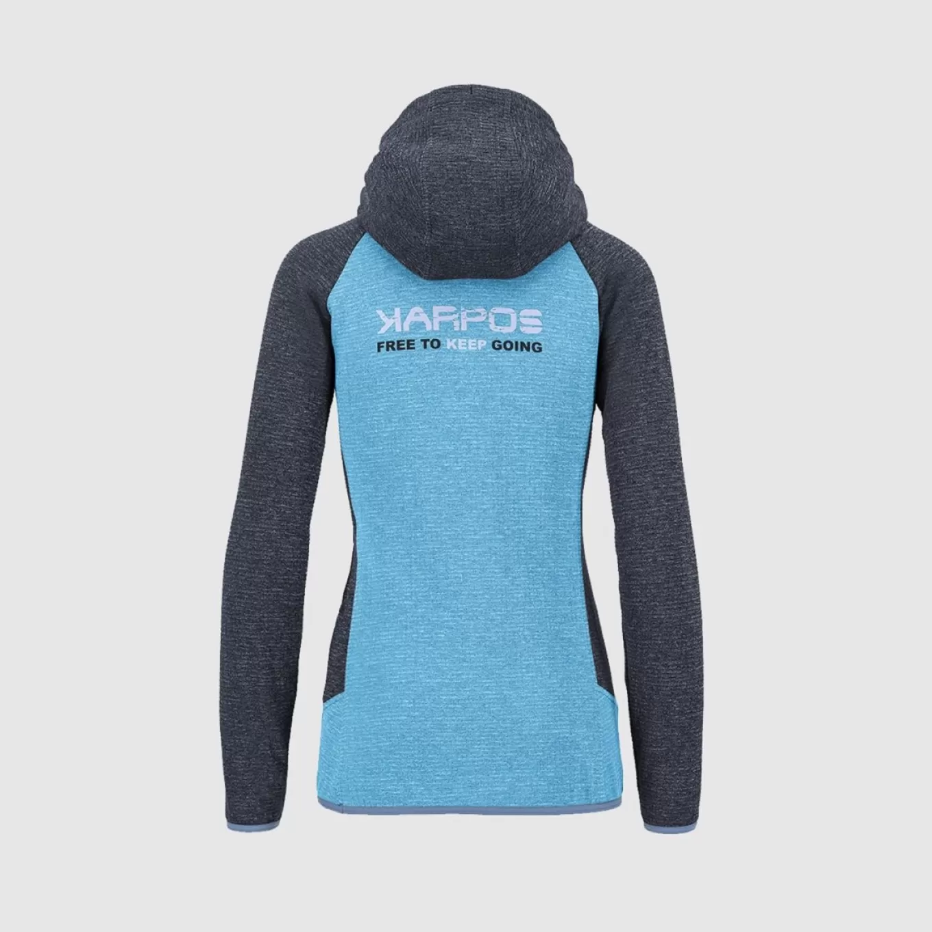 Lifestyle | Winter | Karpos CAMOSCIO W HOODIE BLUE ATOLL/INDIA INK