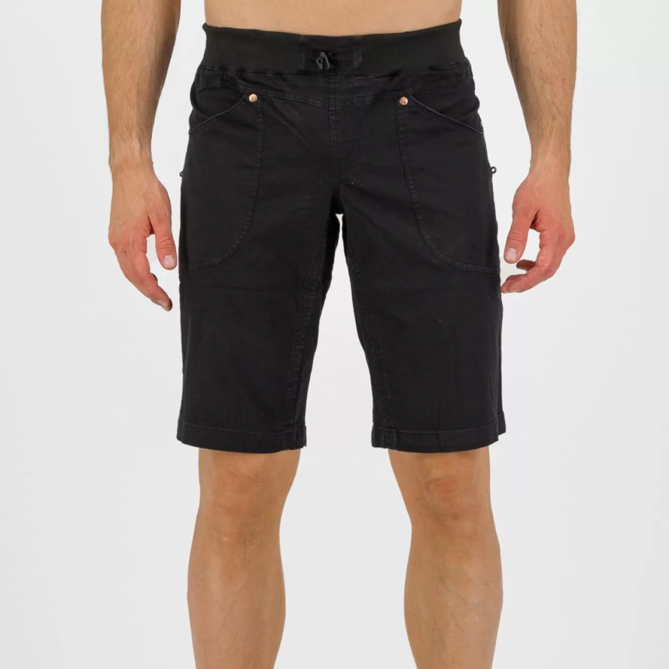 Outlet | Lifestyle | Karpos CASTEGNER LIGHT JEANS BERMUDA BLACK