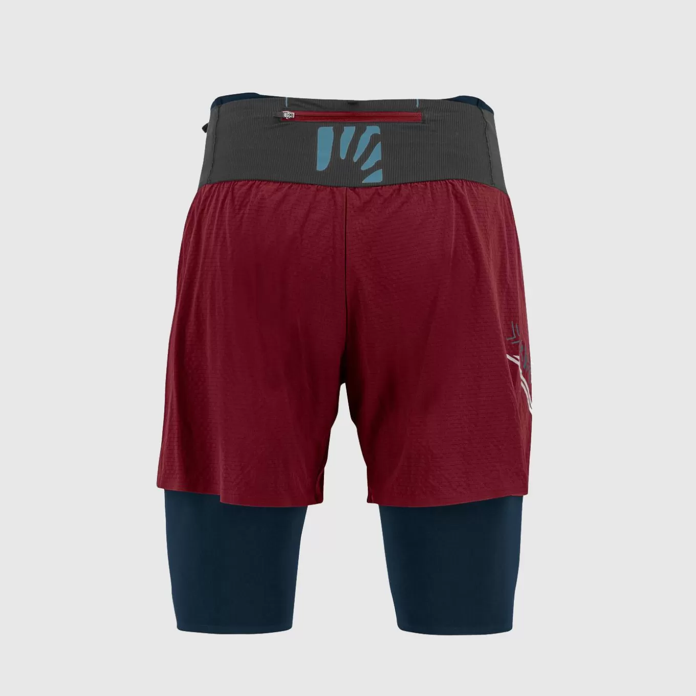 Trail Running | Shorts | Karpos CENGIA SHORTS POMEGRANATE/OUTER SPACE