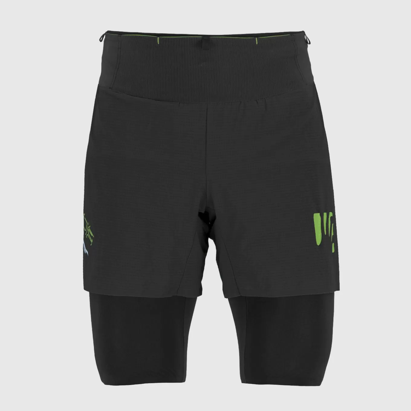 Shorts | Trail Running | Karpos CENGIA SHORTS BLACK/JASMINE GREEN