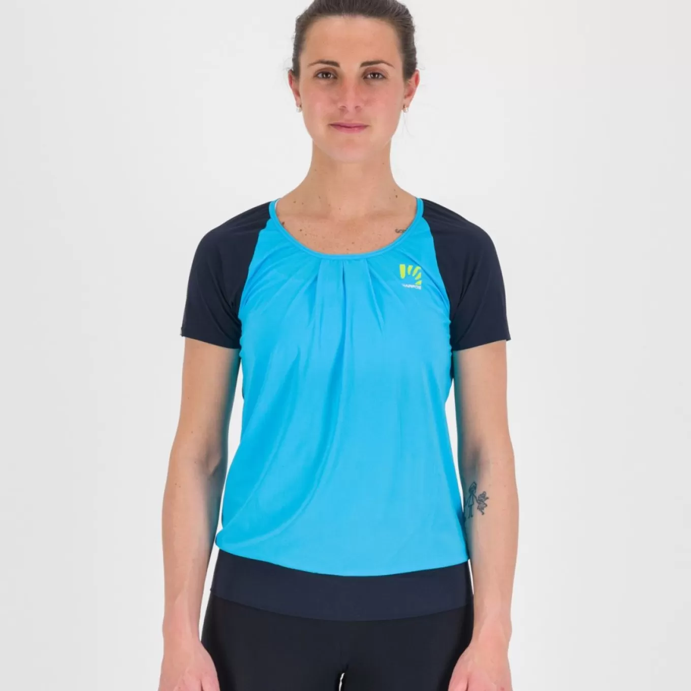 Trail Running | T-Shirts | Karpos CENGIA W T-SHIRT BLUE ATOLL/SKY CAPTAIN