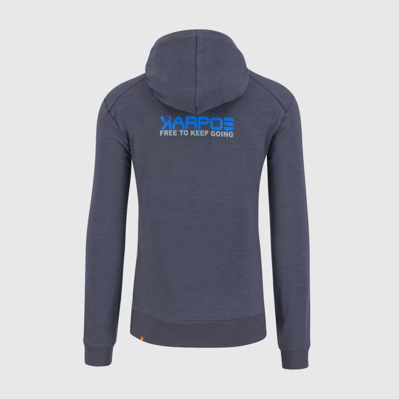 Lifestyle | Climbing | Karpos COPPOLO MERINO FULL ZIP HOODIE OMBRE BLUE