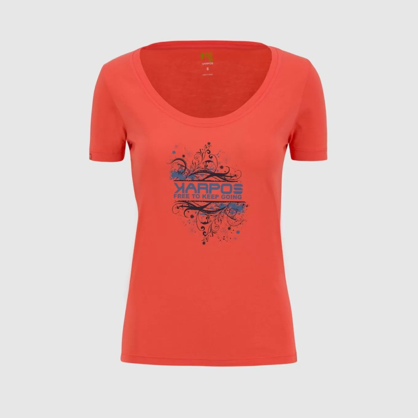 Lifestyle | Winter | Karpos CROCUS W T-SHIRT HOT CORAL