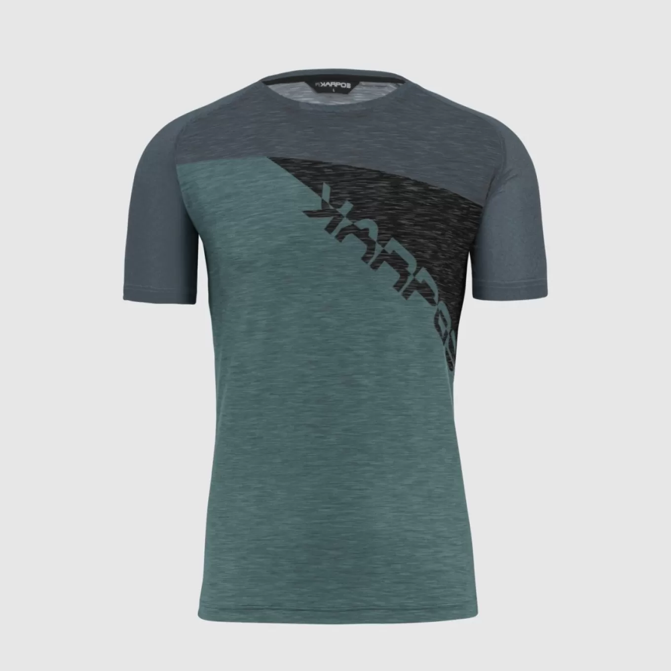 Hiking | T-Shirts | Karpos CRODA ROSSA JERSEY NORTH ATLANTIC/DARK SLATE/BLAC