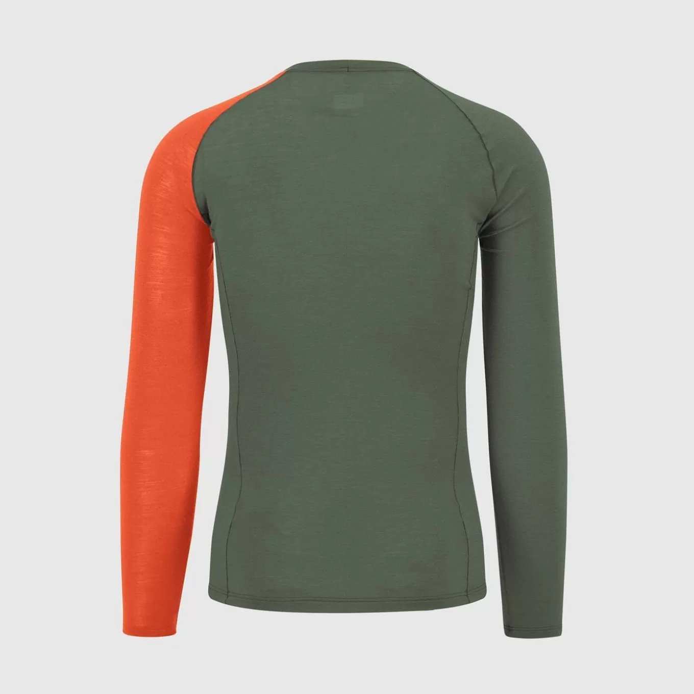 Outlet | Winter | Karpos DINAMICO MERINO 130 JERSEY LS THYME/SPICY ORANGE