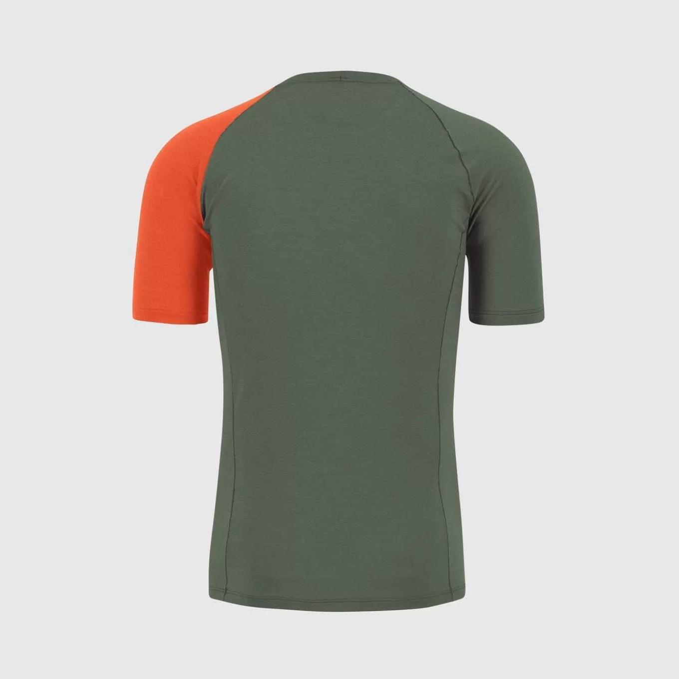 Base layer | Outlet | Karpos DINAMICO MERINO 130 T-SHIRT THYME/SPICY ORANGE