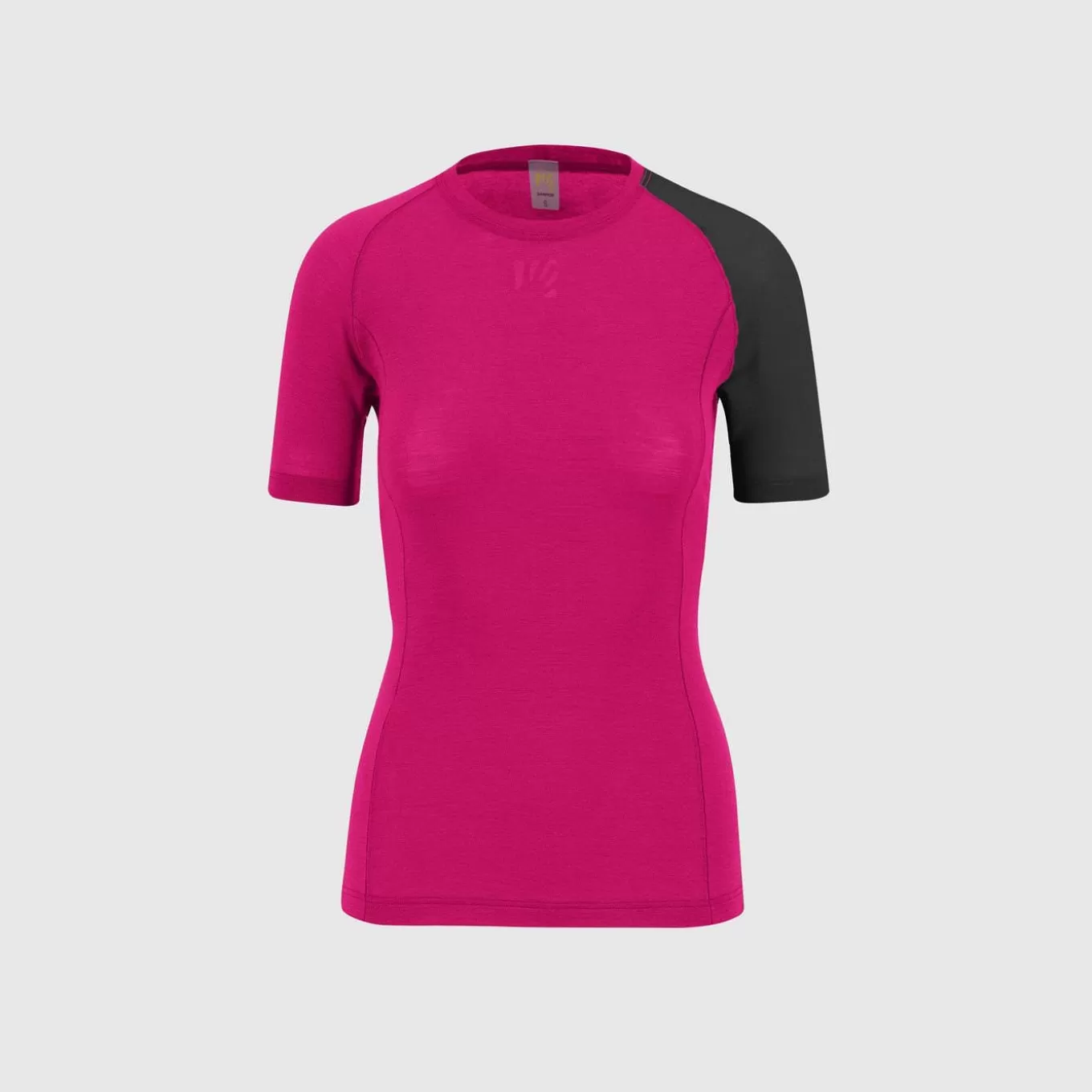 Skimo Touring | Skimo Dynamic | Karpos DINAMICO MERINO 130 W T-SHIRT PINK/BLACK