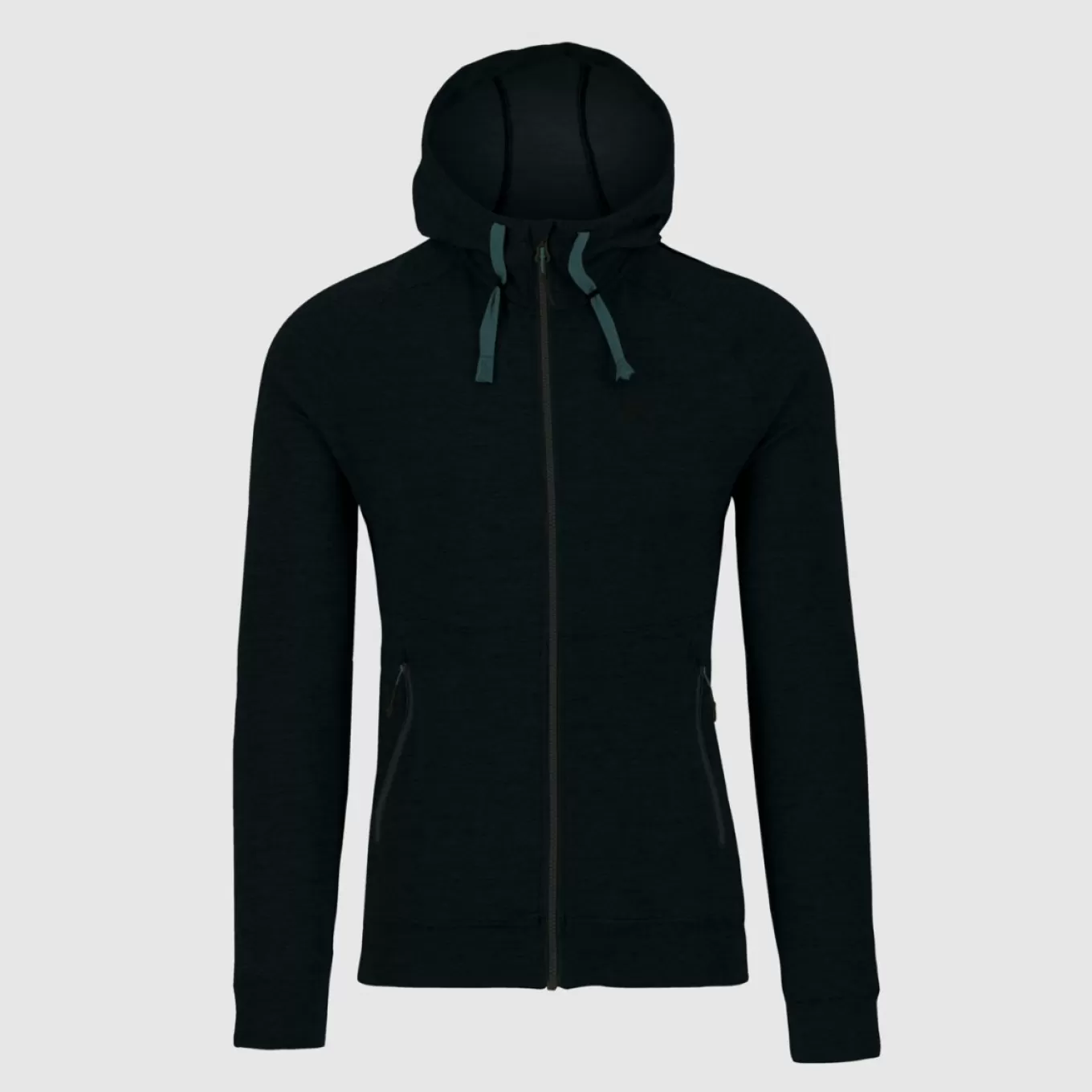 Outlet | Lifestyle | Karpos EASYFRIZZ FULL-ZIP HOODIE BLACK MELANGE