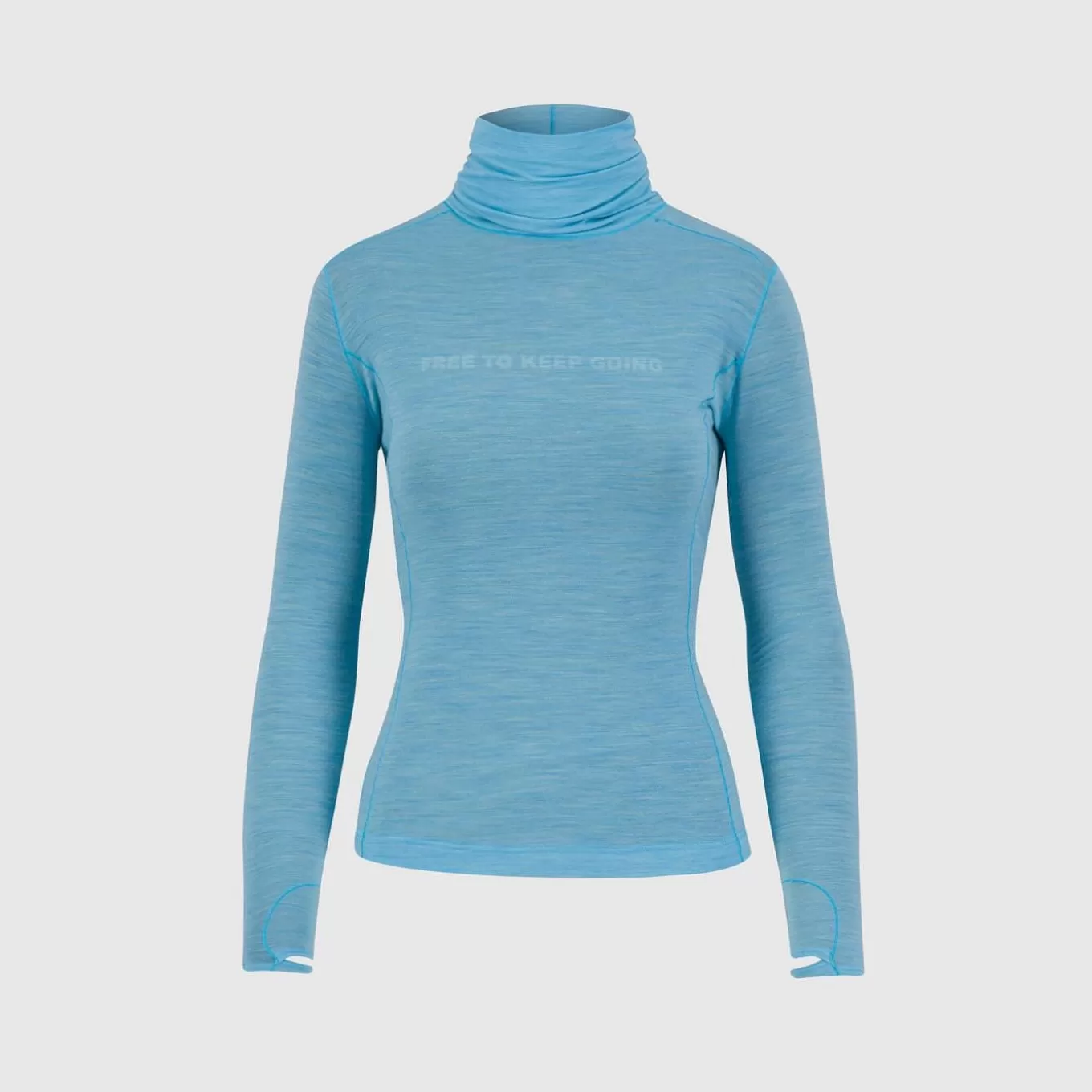 Training | T-Shirts | Karpos EASYFRIZZ MERINO W JERSEY LS BLUE ATOLL