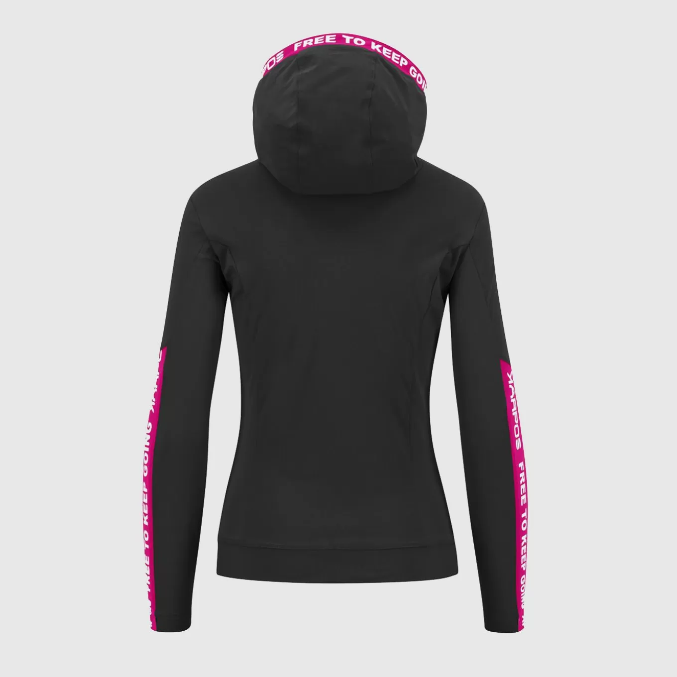 Training | Hiking | Karpos EASYFRIZZ W FULL-ZIP HOODIE BLACK/INNUENDO