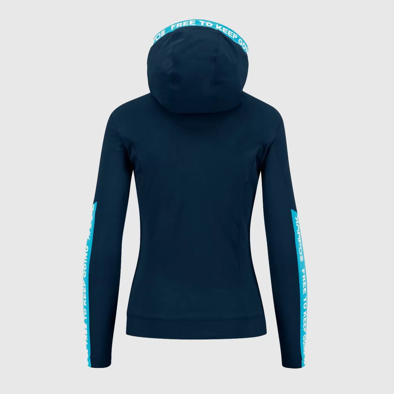 Hiking | Fleeces | Karpos EASYFRIZZ W FULL-ZIP HOODIE SKY CAPTAIN/BLUE ATOLL