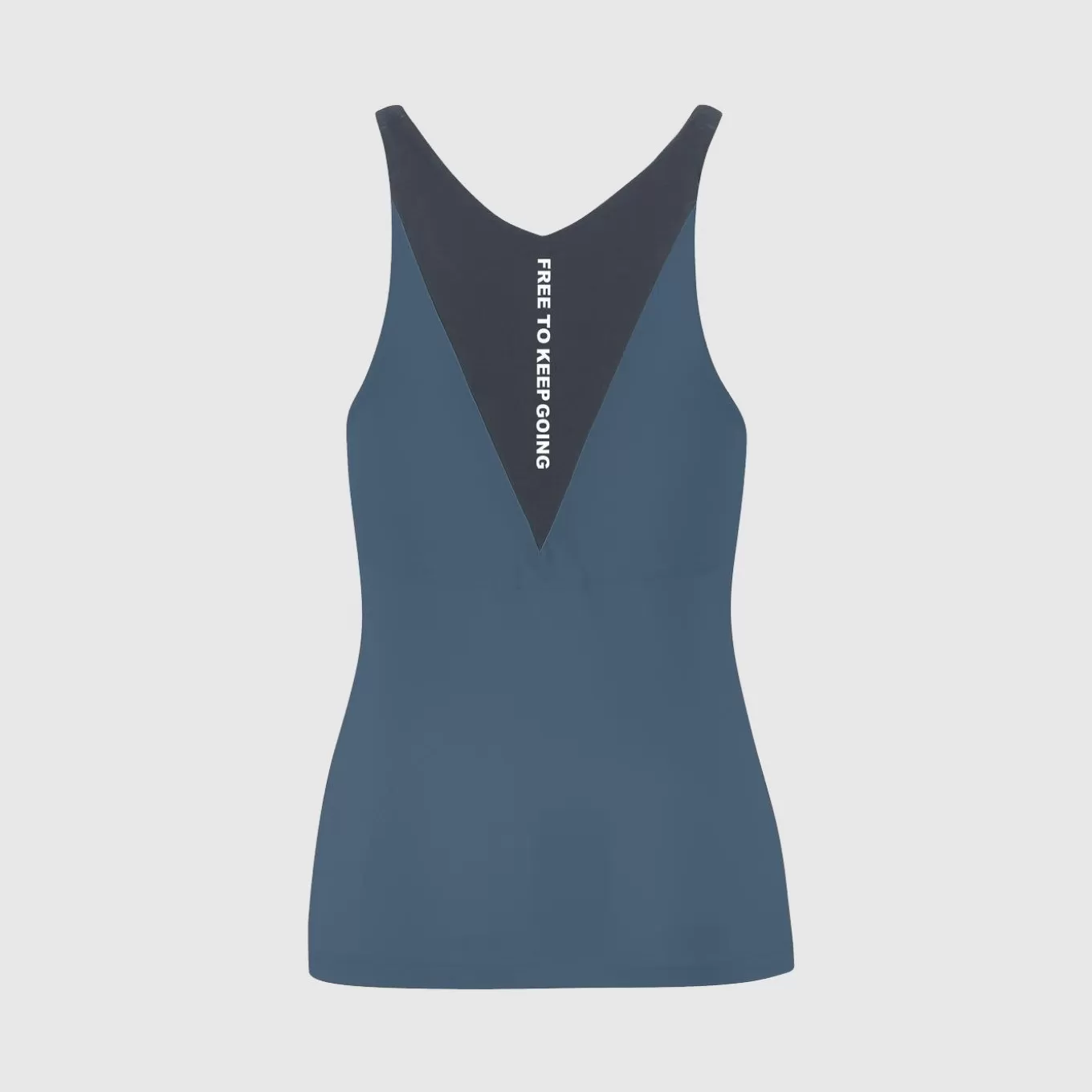 Training | T-Shirts | Karpos EASYFRIZZ W TANK BLUEFIN OMBRE BLUE