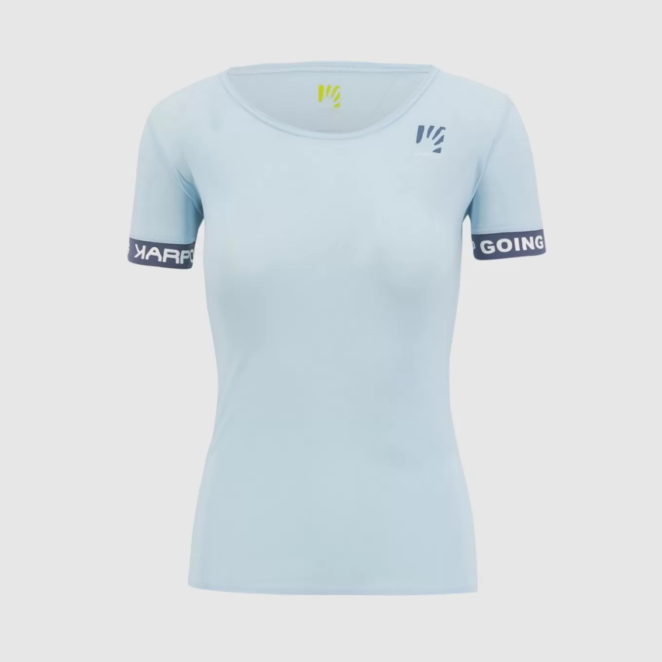 Outlet | Training | Karpos EASYFRIZZ W T-SHIRT AQUAMARINE/VINTAGE INDIGO