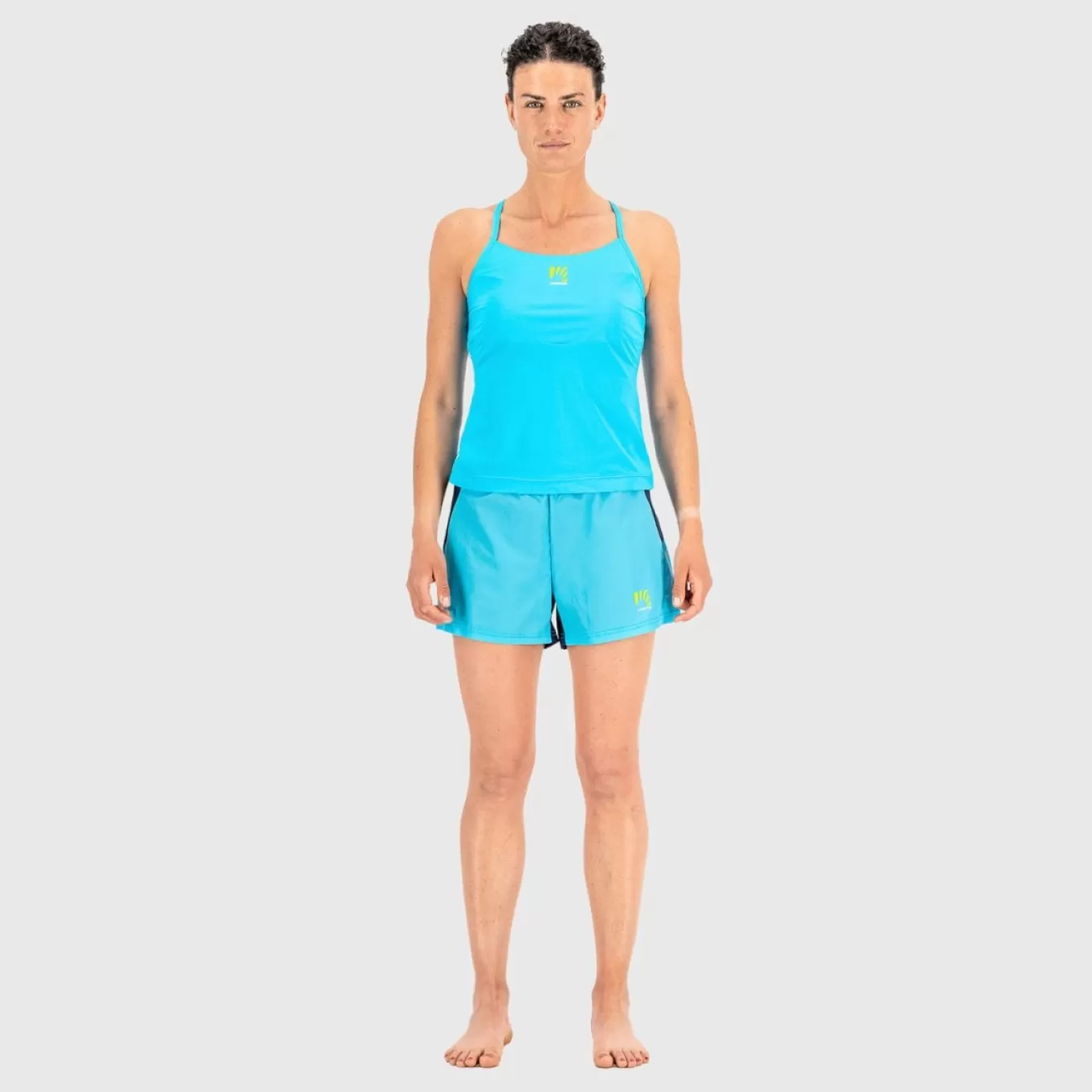 Trail Running | Shorts | Karpos FAST EVO W SHORTS BLUE ATOLL/SKY CAPTAIN