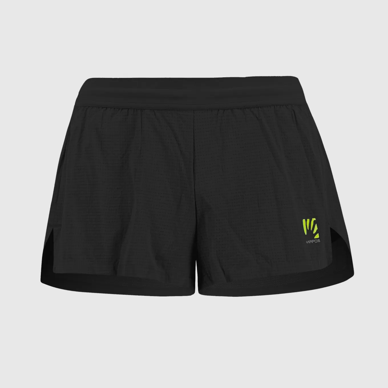 Trail Running | Shorts | Karpos FAST VERTICAL SHORTS BLACK/JASMINE GREEN