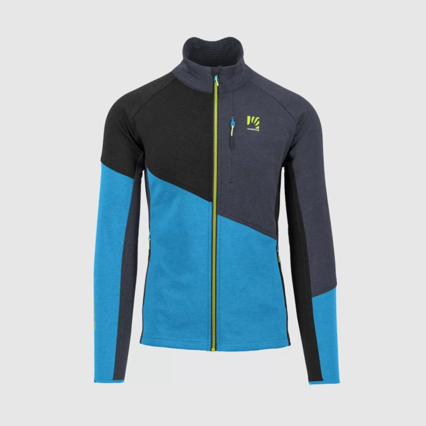 Winter | Fleeces | Karpos FEDERA FULL-ZIP FLEECE BLUE JEWEL/BLACK/INDIA INK