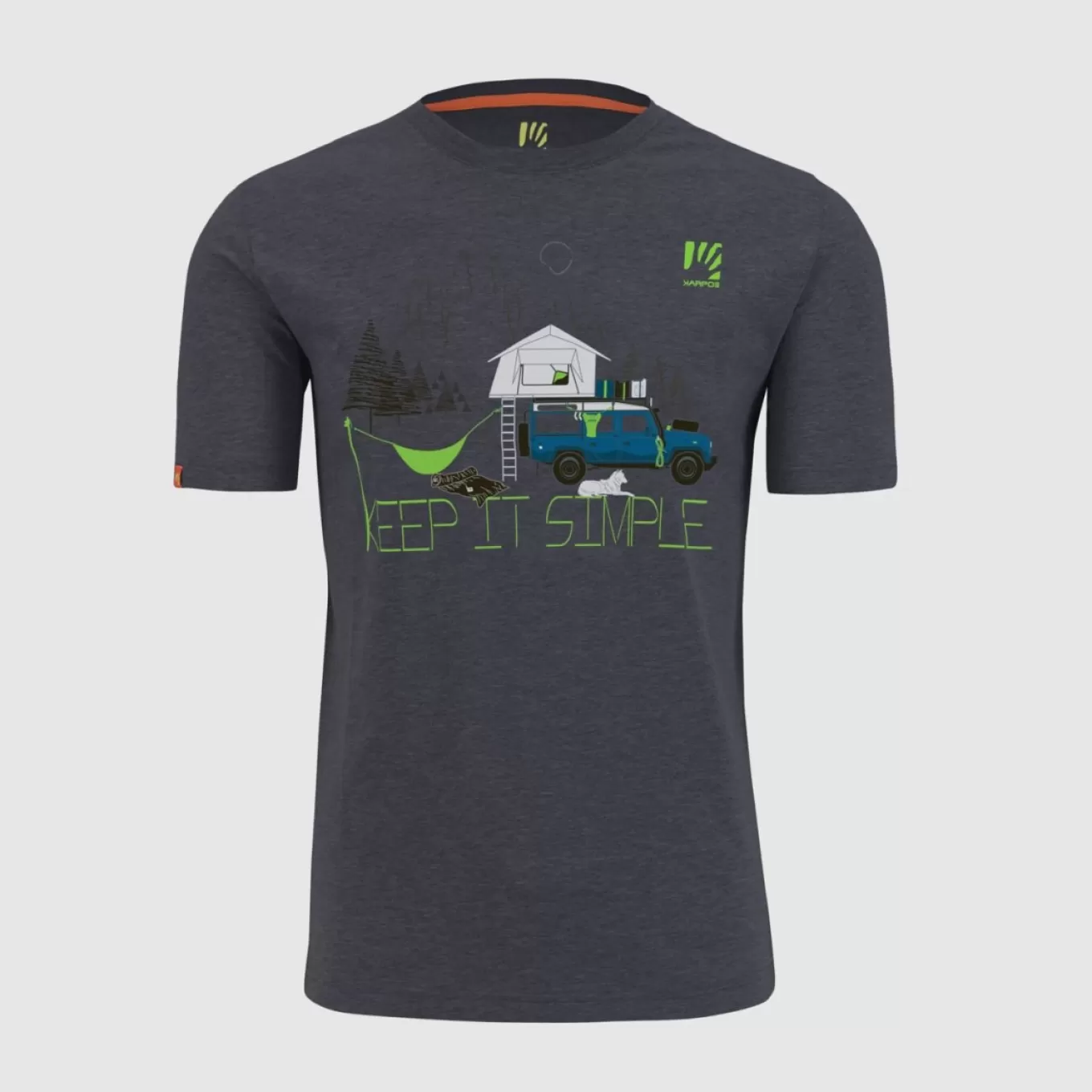 Lifestyle | Climbing | Karpos GENZIANELLA T-SHIRT OMBRE BLUE