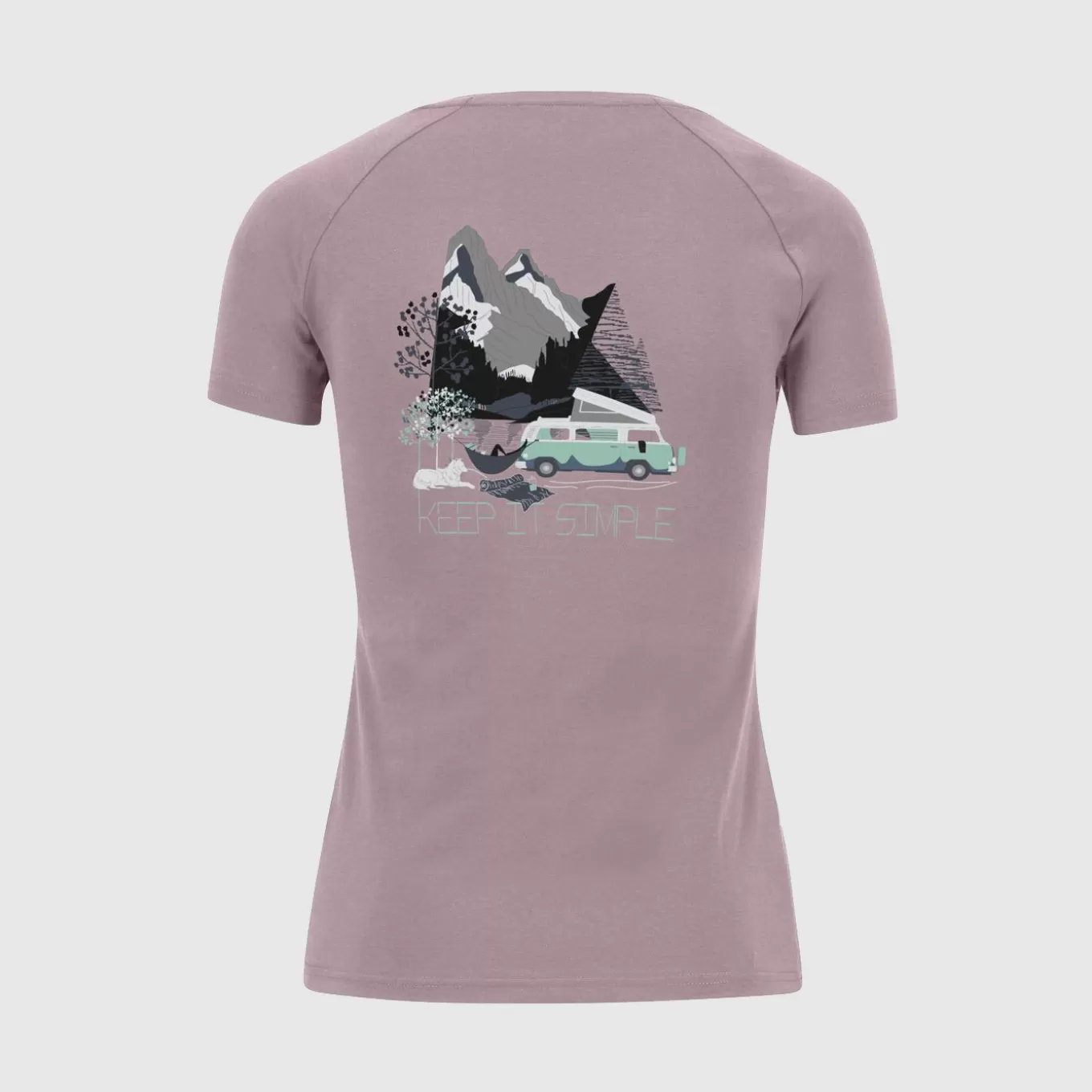 Lifestyle | Climbing | Karpos GENZIANELLA W T-SHIRT NIRVANA