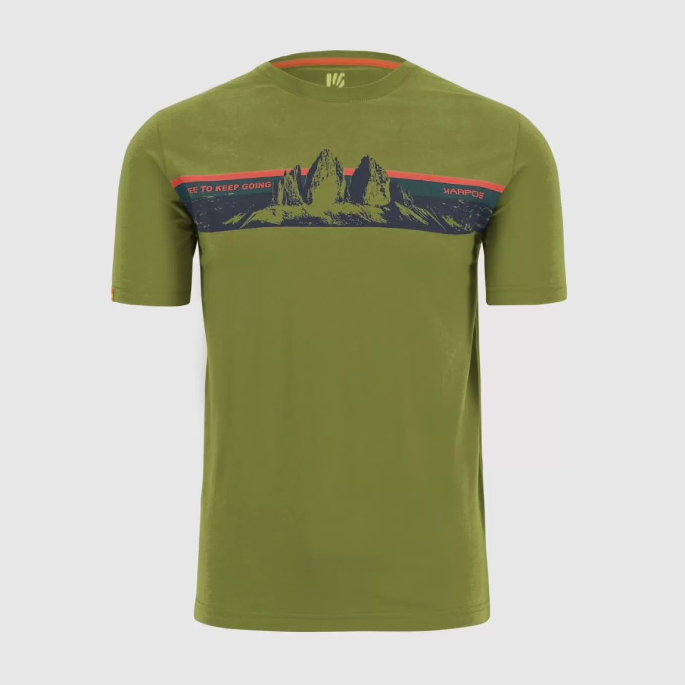 Lifestyle | Climbing | Karpos GIGLIO T-SHIRT GUACAMOLE