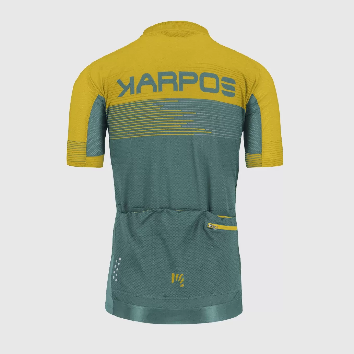 T-Shirts | Mountain Biking | Karpos GREEN FIRE JERSEY NORTH ATLANTIC/LEMON CURRY/DAR