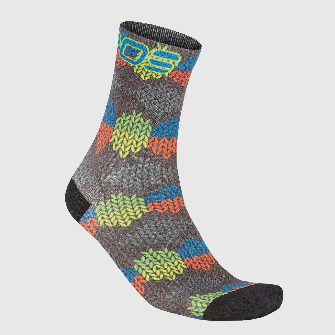 Mountain Biking | Trail Running | Karpos GREEN FIRE SOCKS PRIMROSE INDIGO JASMINE GREEN