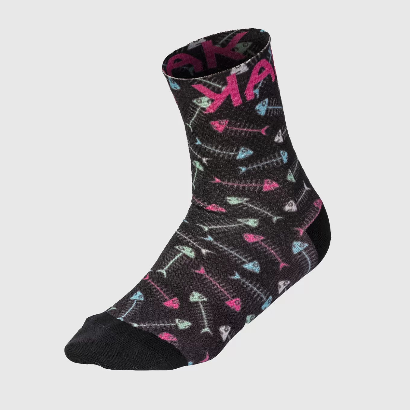 Mountain Biking | Hiking | Karpos GREEN FIRE W SOCKS BLACK/BLUEBIRD/WHITE/PINK