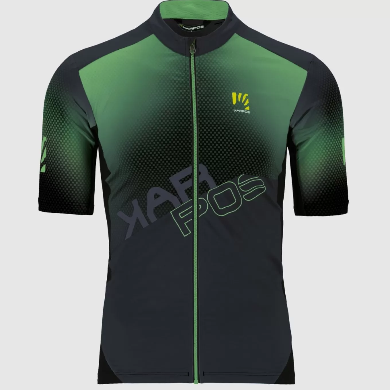 Outlet | Mountain Biking | Karpos JUMP JERSEY PRINT 1 OMBRE BLU GREEN FLUO B