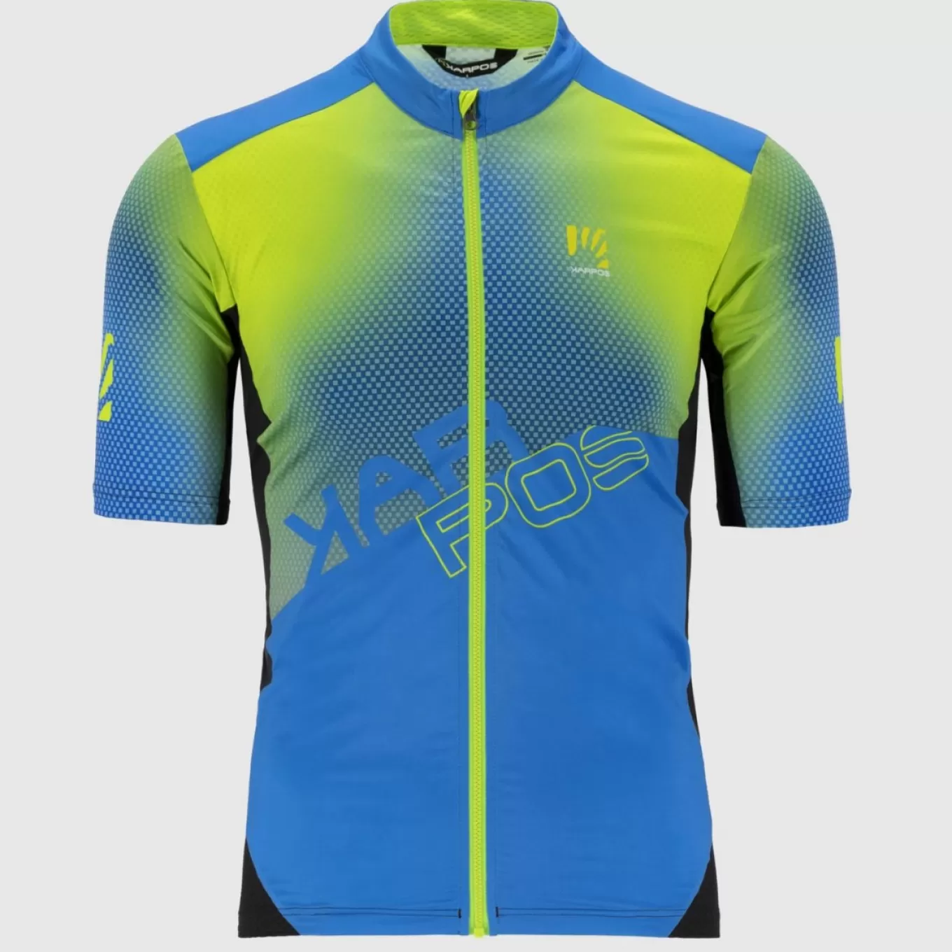 Outlet | Mountain Biking | Karpos JUMP JERSEY PRINT 1 INDIGO B./BLACK/GREEN